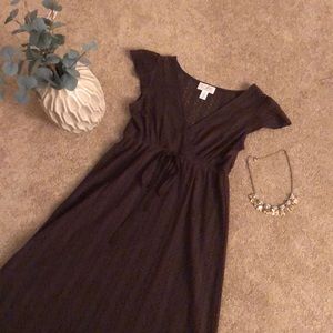 Ann Taylor Loft Brown Lace Dress, SZ 0P